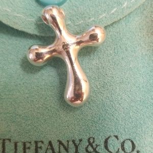 Tiffany silver cross